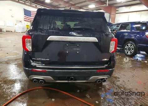 2022 Ford Explorer Platinum из США, поврежденный, VIN 1FM5K8HC2NGA09435